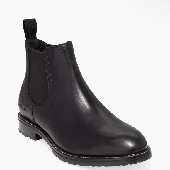 ♥️ Cole Haan Leather Chelsea Boots - Picture 2 of 5